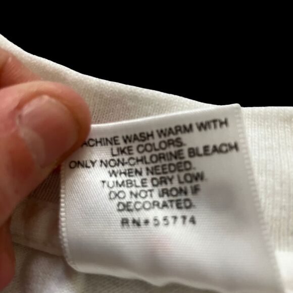 VTG '96 Mens Medium Dennis Rodman Bad as I Wanna Be Promo Long Sleeve T-Shirt - Picture 8 of 8